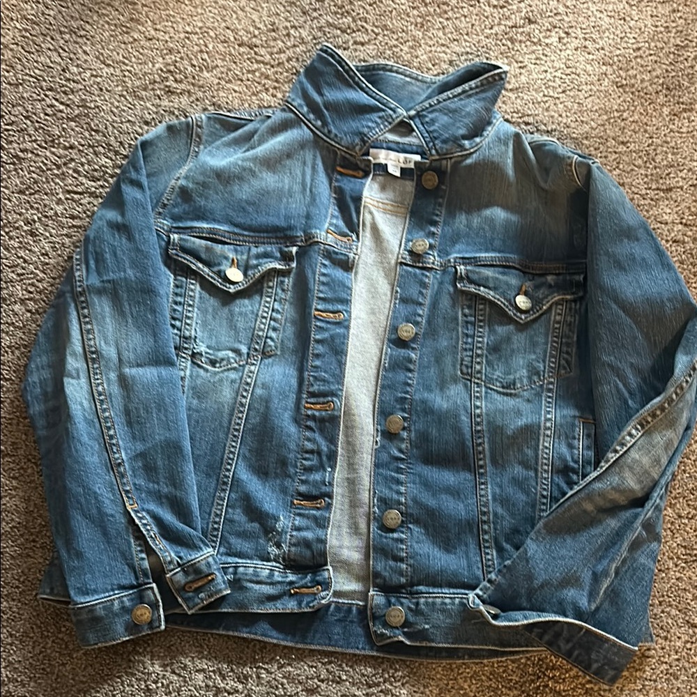 LOFT Classic Blue Denim Jacket